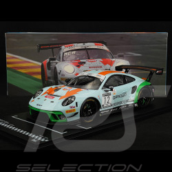 Porsche 911 GT3 R Gulf n° 12 4th 24h Spa 2020 1/18 Ixo LEGT18-20012
