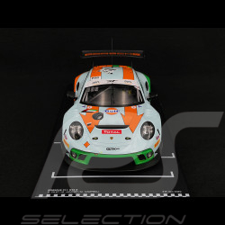 Porsche 911 GT3 R Gulf n° 12 4ème 24h Spa 2020 1/18 Ixo LEGT18-20012