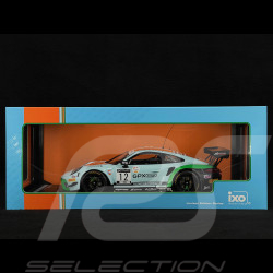 Porsche 911 GT3 R Gulf n° 12 4ème 24h Spa 2020 1/18 Ixo LEGT18-20012