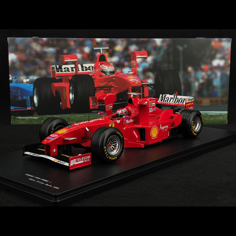 Eddie Irvine Ferrari F300 n° 4 3rd Imola GP F1 1998 With Tower