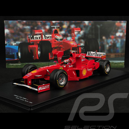 Eddie Irvine Ferrari F300 n° 4 3rd Imola GP F1 1998 With Tower Wings 1/18 Werk83 W18033003