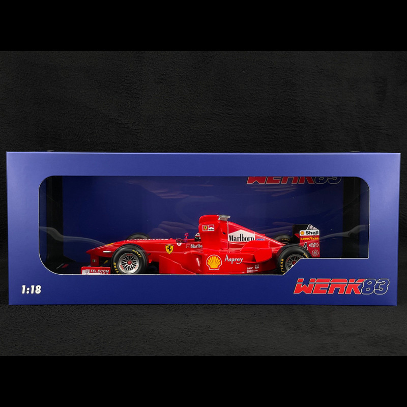 WERK 83 1/18 - FERRARI F300 Tower Wings - 3rd Imola GP 1998 (E. Irvine