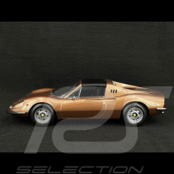 Ferrari Dino 246 GTS 1970 Nocciola Metallizzato 1/18 Norev 187815