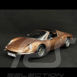 Ferrari Dino 246 GTS 1970 Nocciola Metallizzato 1/18 Norev 187815