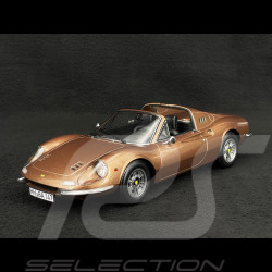 Ferrari Dino 246 GTS 1970 Nocciola Metallizzato 1/18 Norev 187815