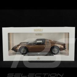 Ferrari Dino 246 GTS 1970 Nocciola Metallizzato 1/18 Norev 187815