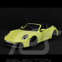 Porsche 911 Targa 4 GTS Hybrid Type 992.2 2025 Cartagena Yellow 1/18 Maisto M31470YL