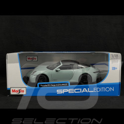 Porsche 911 Targa 4 GTS Hybride Type 992.2 2025 Vert Ombre 1/18 Maisto M31470