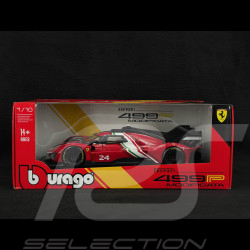 Ferrari 499P 3.0 Turbo V6 n° 24 Modificata 2024 Red 1/18 Bburago 16302