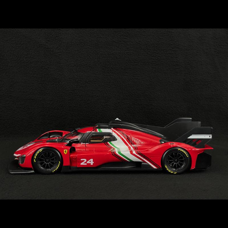 FERRARI 499P N.24 MODIFICATA LAUNCH VERSION 2024 RED 1:18 Looksmart FERRARI 499P N.24 MODIFICATA LAUNCH VERSION 2024 RED 1:18 Looksmart