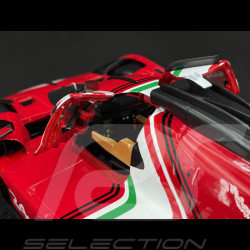 Ferrari 499P 3.0 Turbo V6 n° 24 Modificata 2024 Red 1/18 Bburago 16302