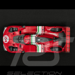Ferrari 499P 3.0 Turbo V6 n° 24 Modificata 2024 Red 1/18 Bburago 16302
