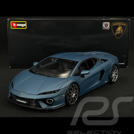 Lamborghini Temerario 2025 Bleu Mat 1/18 Bburago 11052B