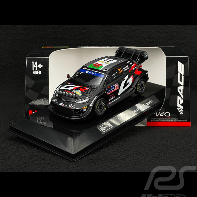 Toyota GR Yaris Rally1 Hybrid n° 33 WRC 2024 1/43 Bburago 38316
