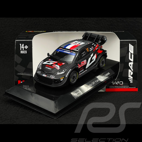 Toyota GR Yaris Rally1 Hybrid n° 17 Vainqueur Rallye Croatie WRC 2024 1/43 Bburago 38323