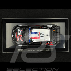 Toyota GR Yaris Rally1 Hybrid n° 17 Gewinner der Kroatien-Rallye WRC 2024 1/43 Bburago 38323