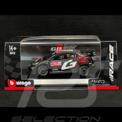 Toyota GR Yaris Rally1 Hybrid n° 17 Vainqueur Rallye Croatie WRC 2024 1/43 Bburago 38323