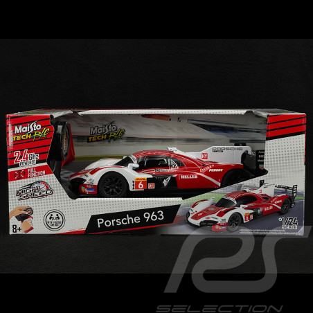 Porsche 963 n° 6 4. 24h Le Mans 2024 R/C Funkgesteuert 1/24 Maisto Tech M82532