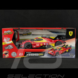 Ferrari 499P n° 50 Winner 24h Le Mans 2024 R/C Radio Controlled 1/24 Maisto Tech M82531