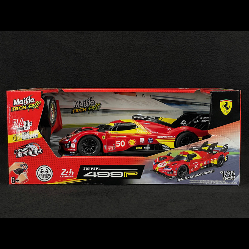 Miniature BBR 1/43 – Ferrari 499P N°50 – Vainqueur Des 24h Du Mans 2024 (BBRC304A)
