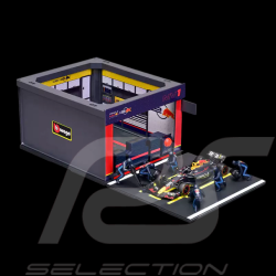 Max Verstappen Red Bull RB19 n° 1 Pit Stop Mit Figuren F1 2023 1/43 Bburago 38453V