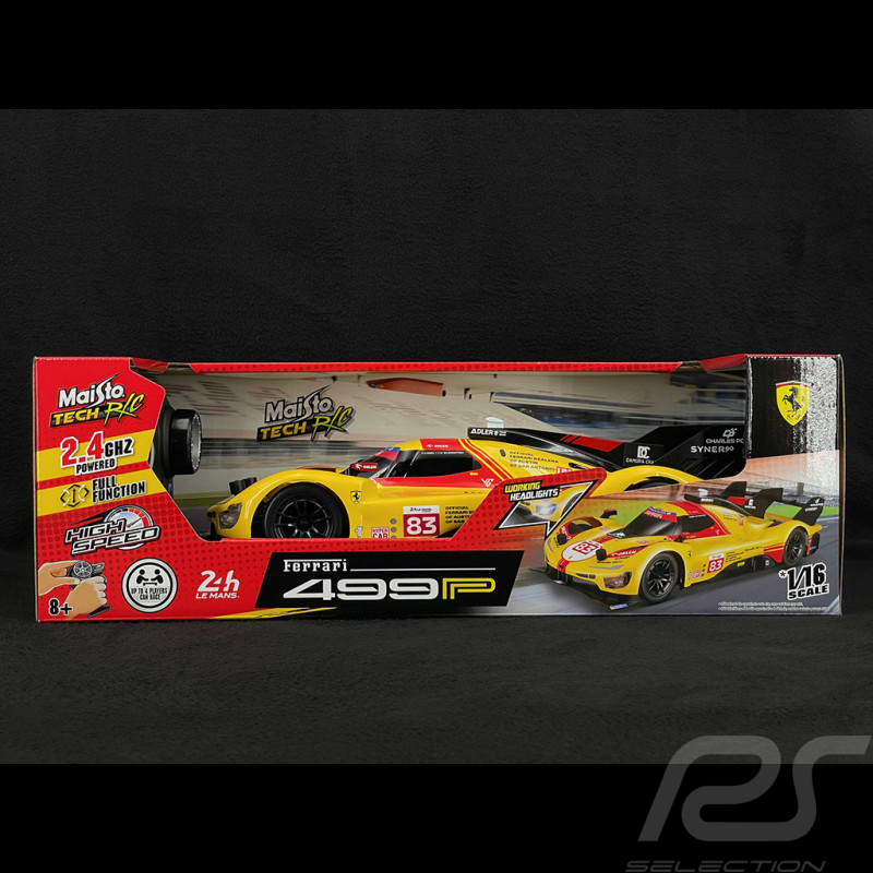 Ferrari 499P n° 83 24h Le Mans 2024 Radio Controlled R/C 1/16 Maisto Tech M82864