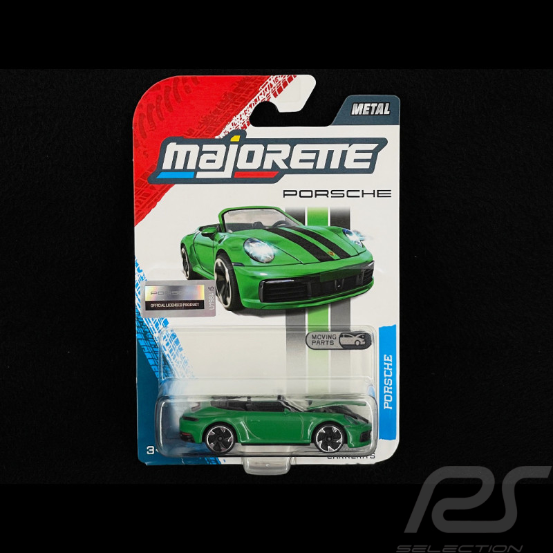 Porsche 911 Carrera S Vert 1/59 Majorette 8502100002