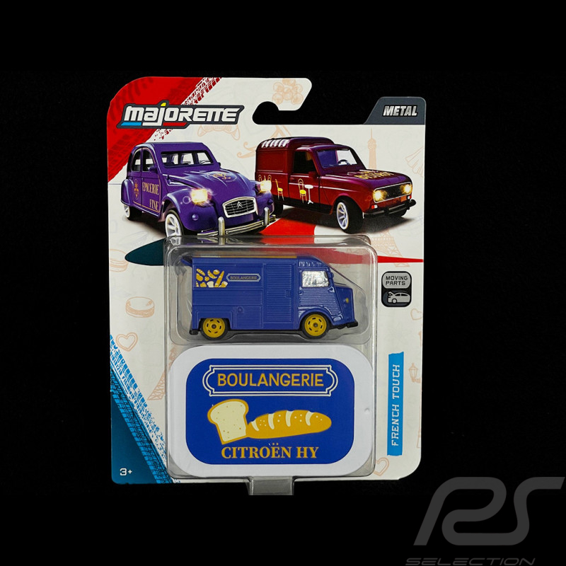 Citroën HY French Touch Deluxe Blue / Yellow 1/59 Majorette 8502101002SMO