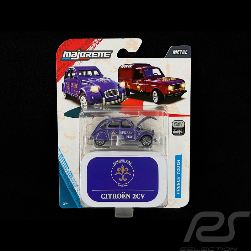 Citroën 2CV French Touch Lila 1/59 Majorette 8502101002SMO