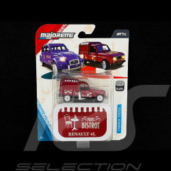 Renault 4L Paris Bistrot Rouge Bordeaux 1/59 Majorette 8502101002SMO