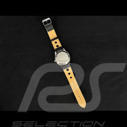 Montre compteur de vitesse Alfa Romeo Giulia 1600 GT Junior boitier chrome / fond noir / chiffres blancs