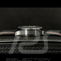 Montre compteur de vitesse Porsche 911 260 km/h boitier noir / fond noir / chiffres blancs