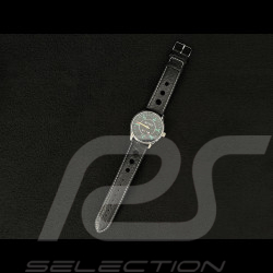 Porsche 911 250 km/h speedometer Watch chrome case / black dial / green numbers