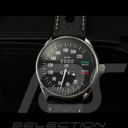 Alfa Romeo 2000 GTV speedometer Watch chrome case / chrome dial / white numbers