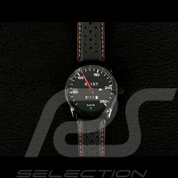 Porsche 911 250 km/h speedometer Watch black case / black dial / white numbers