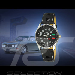 Alfa Romeo Watch 1750 GTV speedometer chrome case / chrome dial / white numbers