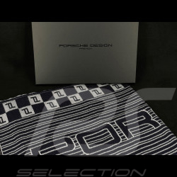 Porsche Design Scarf Navy Blue / Grey 4056487050348