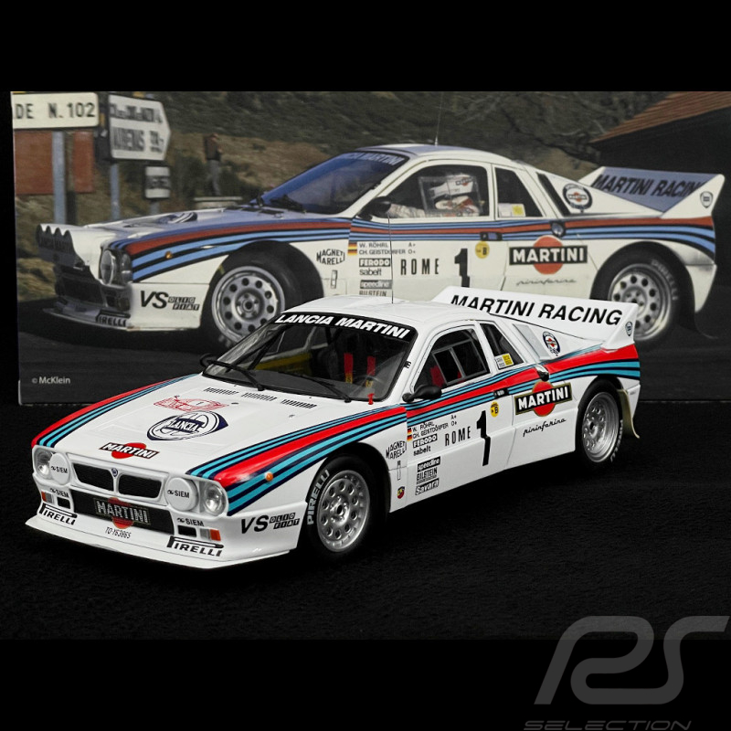 Lancia Rally 037 n° 1 Sieger Rallye Monte Carlo 1983 1/18 Werk83 W1805901