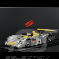 Audi R8 n° 9 Platz 2. 24h Le Mans 2000 1/18 Spark 18S838