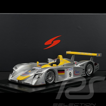 Audi R8 n° 9 2nd 24h Le Mans 2000 1/18 Spark 18S838