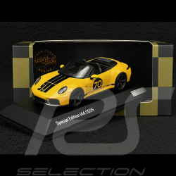 Porsche 911 Spirit 70 Typ 992.2 Carbiolet IAA Edition 2025 Geschwindigkeit Gelb 1/43 Spark WAP0200200T070
