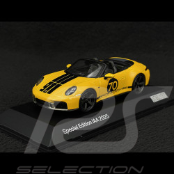 Porsche 911 Spirit 70 Type 992.2 Carbiolet IAA Edition 2025 Speed Yellow 1/43 Spark WAP0200200T070