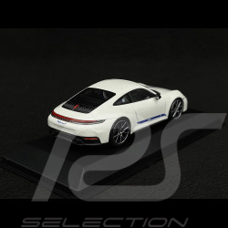 Porsche 911 Carrera T Coupe Type 922.2 2024 White / Gentian Blue 1/43 Spark WAP0200250SCPE