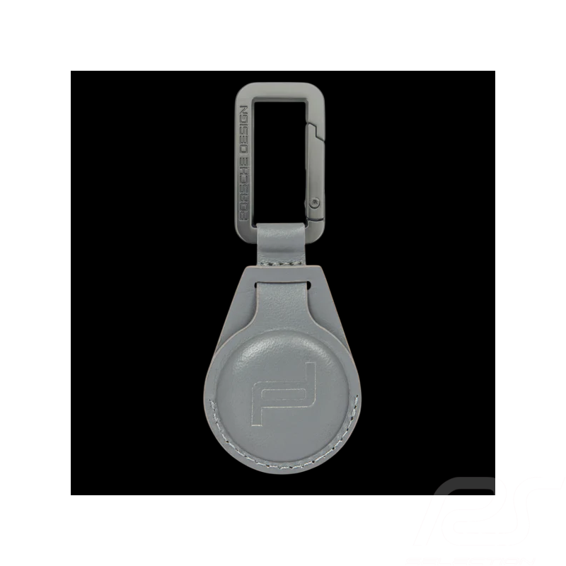 Porsche Design Keyring Air Tag Leather Anthracite Grey 4056487085609