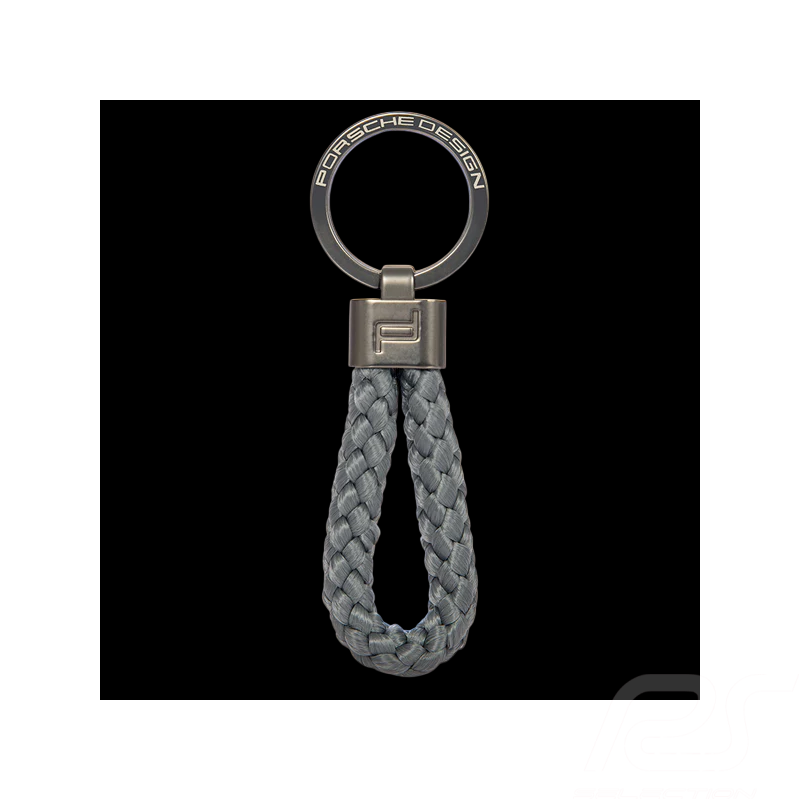 Porsche Design Schlüsselanhänger Nylon Cord Anthrazitgrau 4056487085524