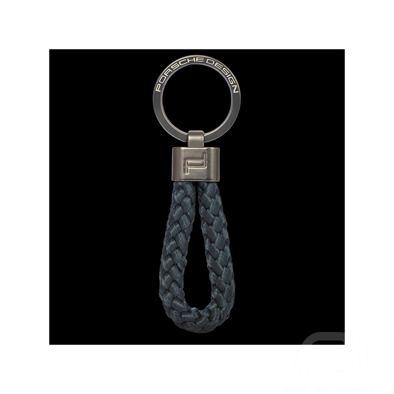 Porsche Design Keyring Nylon Cord Dark Blue 4056487085531