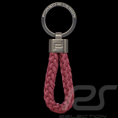Porte-clés Porsche Design Corde Nylon Rouge Carmin 4056487085548