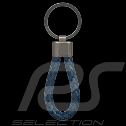 Porsche Design Keyring Leather Cord Dark Blue 4056487085579