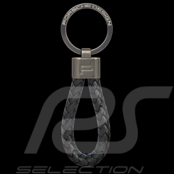 Porte-clés Porsche Design Corde Cuir Noir 4056487085555 OKY28807.001