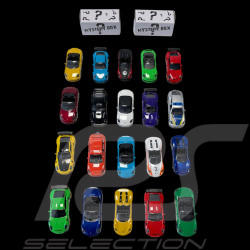 Coffret Porsche Edition Découverte 20 + 2 majorettes mystères 1/64 Majorette